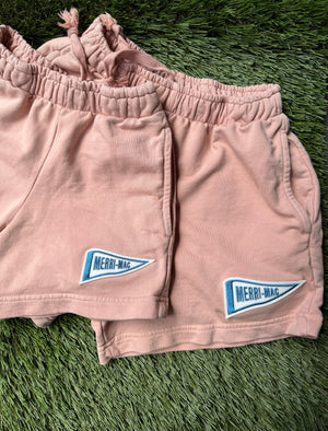 Pink Flag Sweatshorts