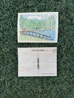 Wooden Postcard