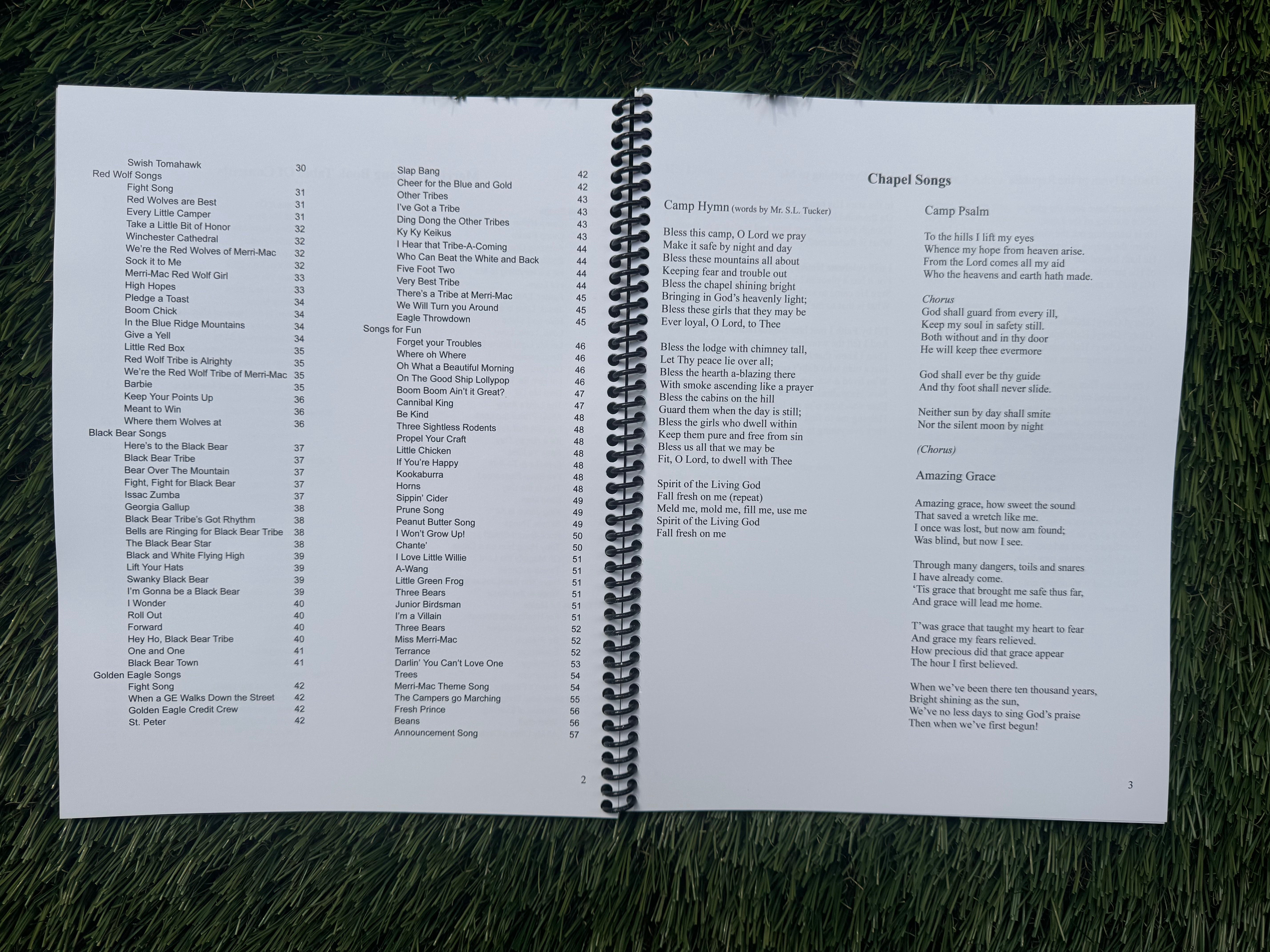 Merri-Mac Songbook