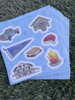 Camp Sticker Sheet