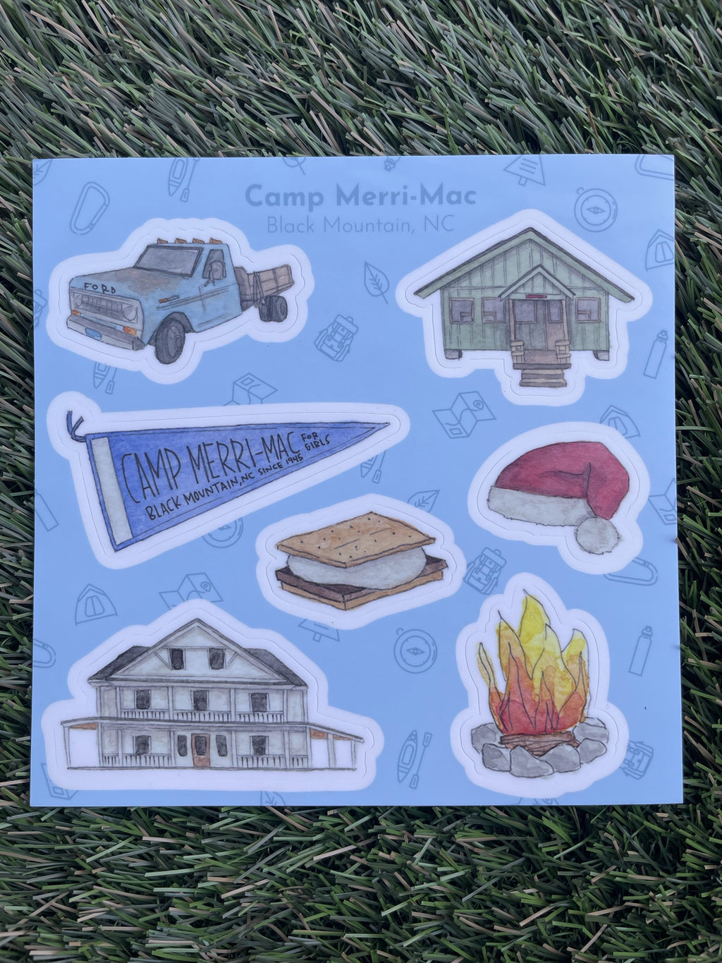 Camp Sticker Sheet